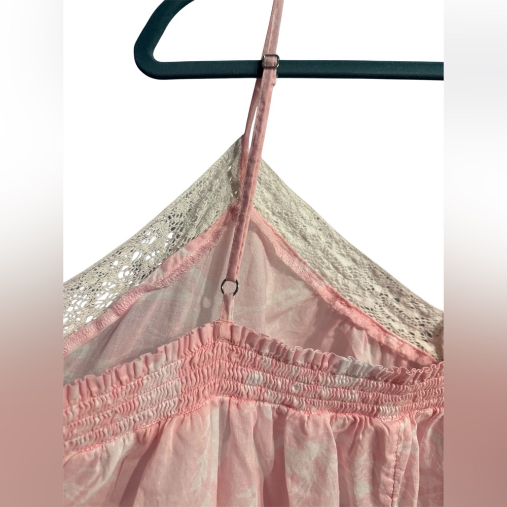 Joyspun lightweight nightgown size 3X cotton lace romantic floral Y2K coquette - Picture 3 of 7